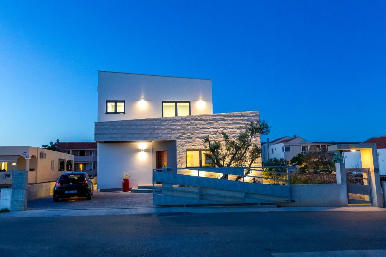 Villa Olea With Heated Pool And Jacuzzi Sukosan Exterior photo